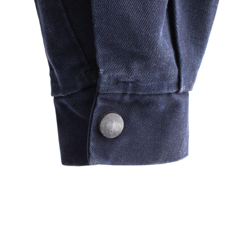 Dutch Navy Blue Coveralls w/ Zipper & Snap Buttons | Issued, , large image number 5